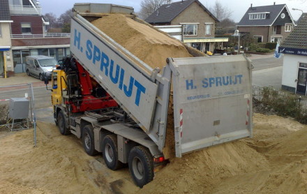 kippervrachtauto ginaf containerwagen