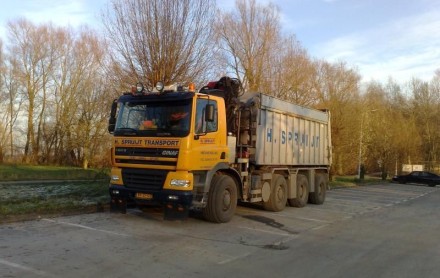 kippervrachtauto ginaf containerwagen