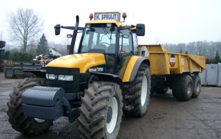 tractor kipper huren grondkar